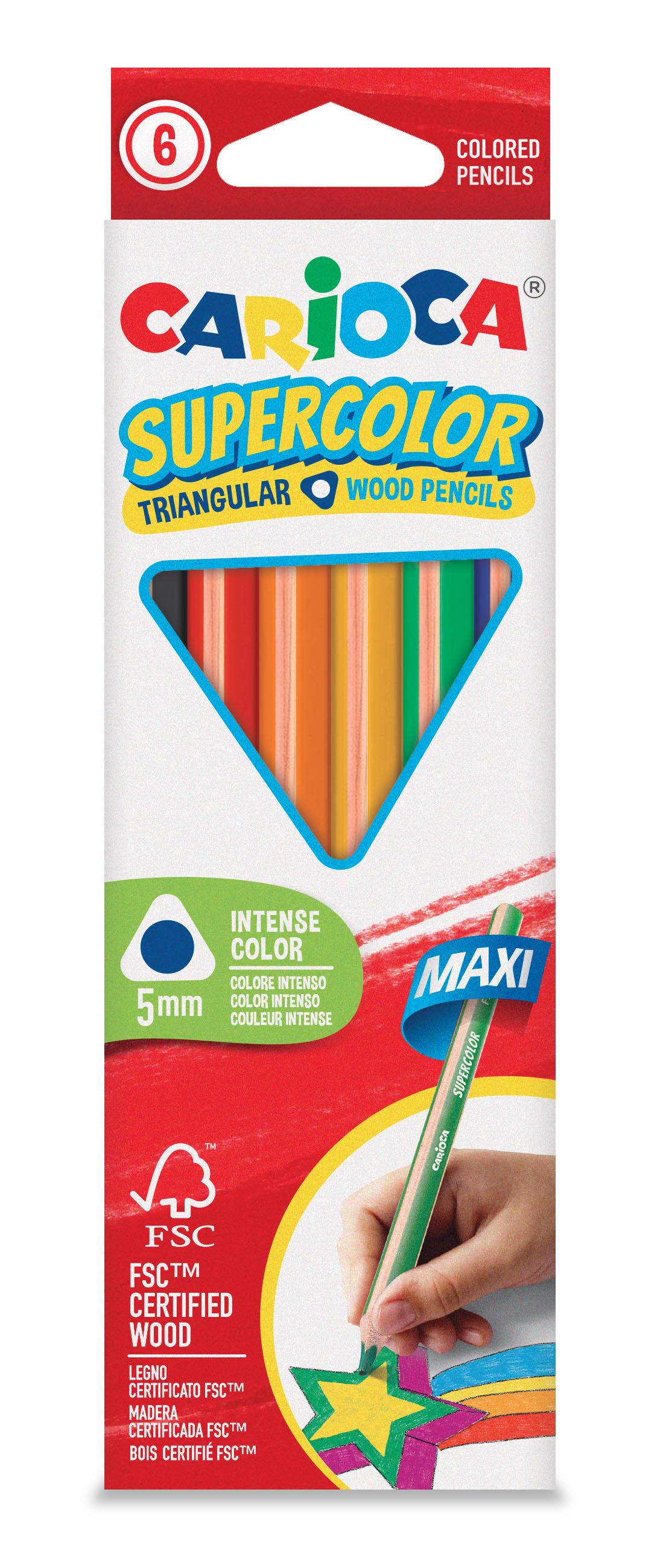 Pennarelli Giotto Turbo Glitter Maxi 6 colori - Punto Ufficio Web